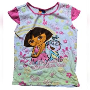 Vintage Y2K Dora the Explorer short sleeved top